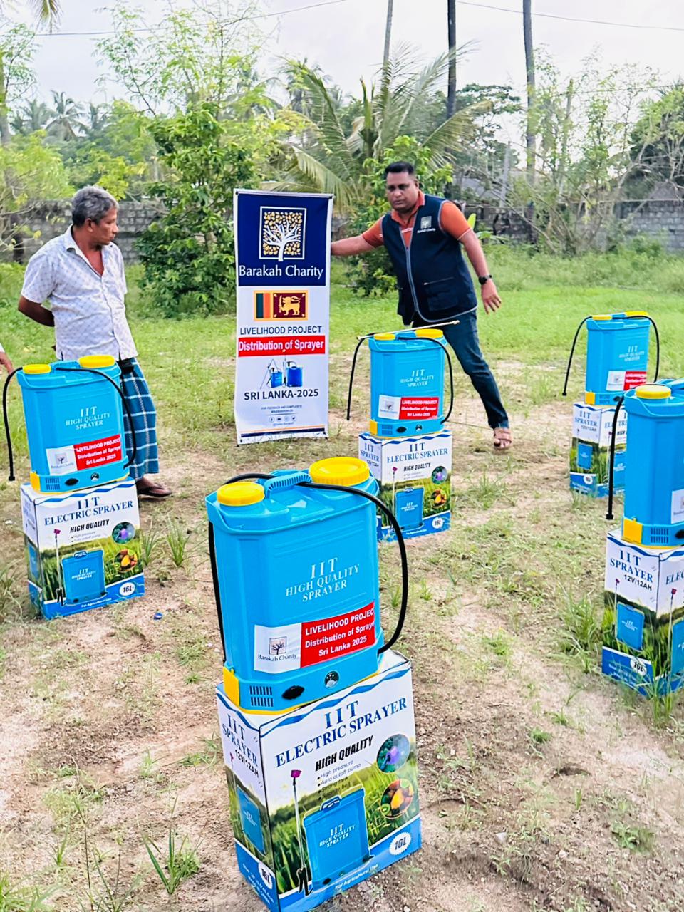 250 Small Wells with Electric Motors & 18 Water Tanks